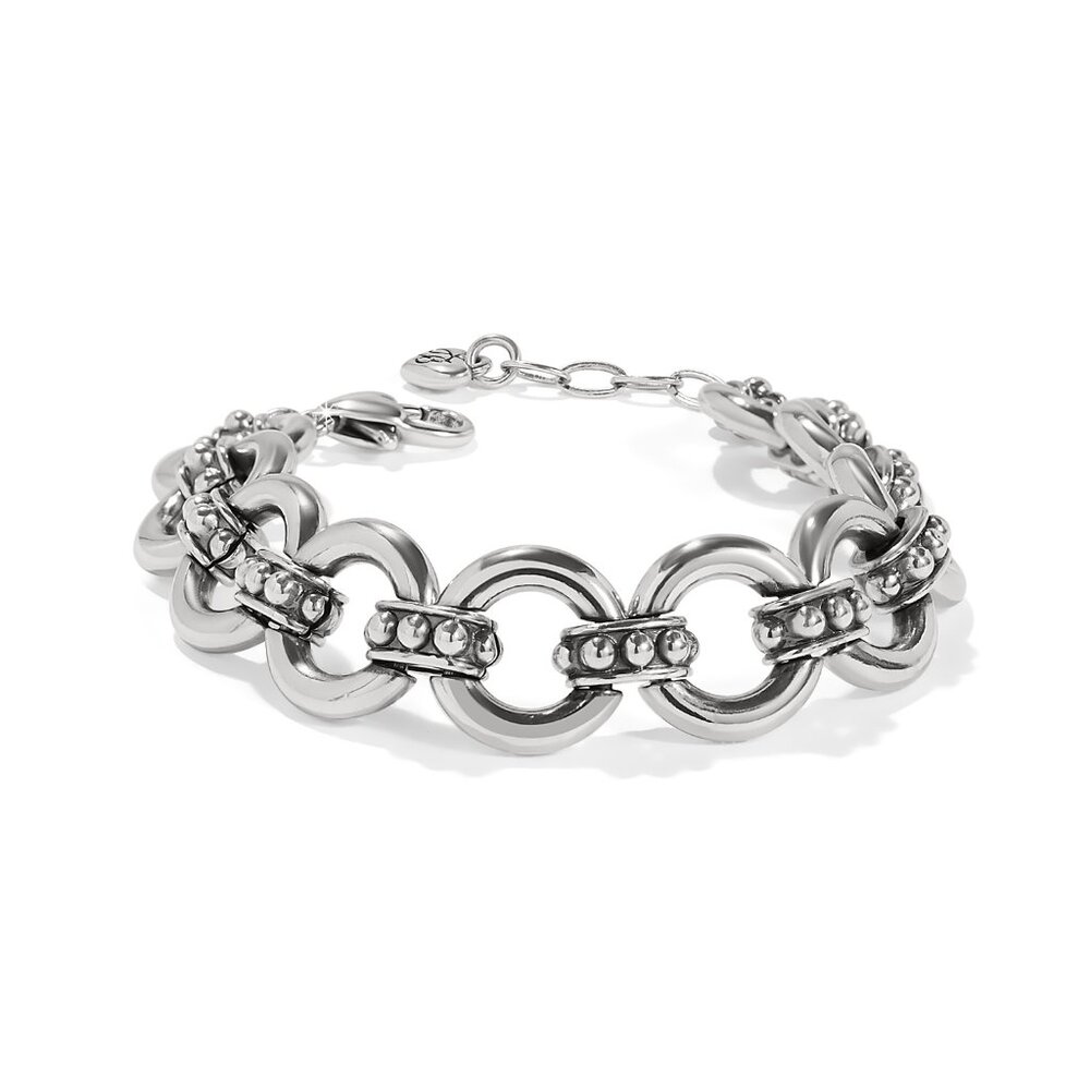 JF0179 Pretty Tough Stud Link Bracelet by BRIGHTON - Picture 2 of 2